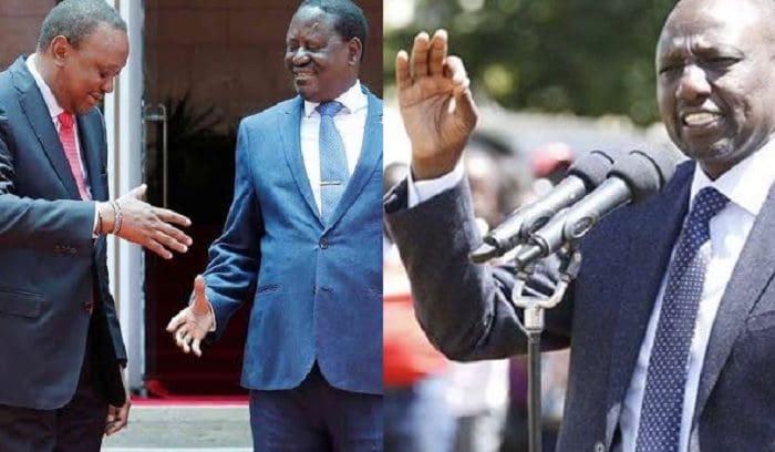 DP Ruto Blames The Handshake For Disrupting Jubilee Party Agenda