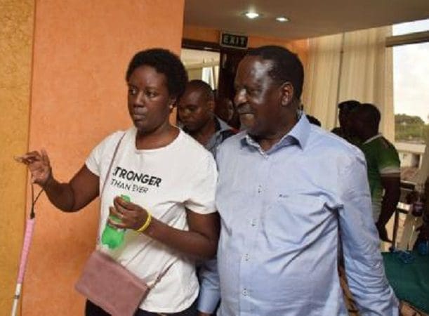 Raila in India for His Daughter Rosemary's Eye Treatment