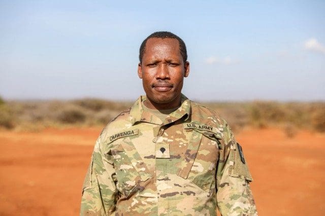 Kenya Diaspora Joshua Omwenga becomes US Army Reserve medic