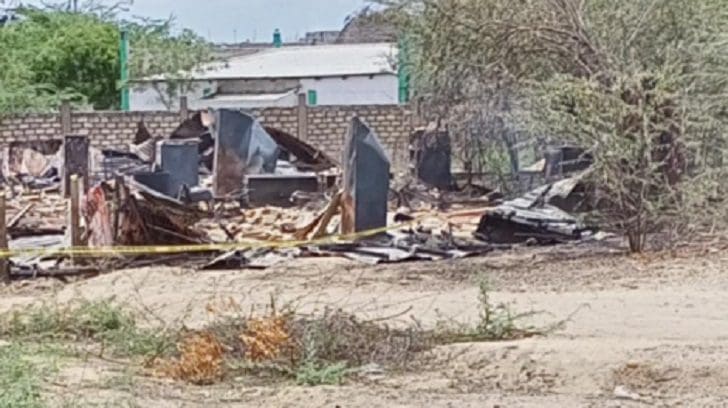 Pastor demolishes church after catching wife with his asst