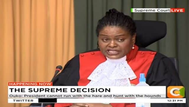 VIDEO: Supreme Court Judge Njoki Ndung’u's Favorable Judgemen On BBI