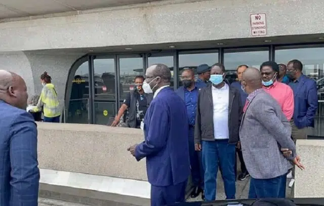 Raila Odinga Arrives in Washington DC For His US Tour