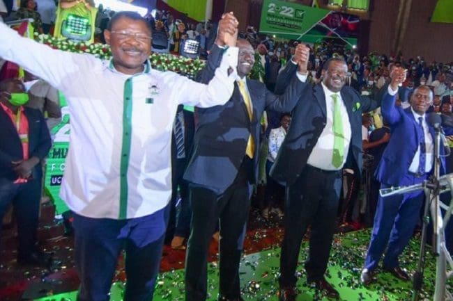 How DP Ruto Will Share Power With Mudavadi & Weta
