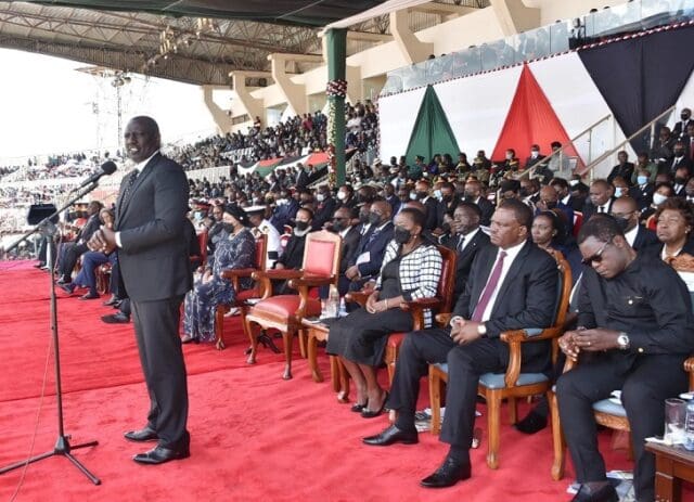 Makau Mutua Criticizes Ruto For Shaming Uhuru over Kibaki Funeral speech
