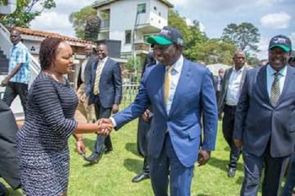 Slip Of The Tongue: Anne Waiguru Calls DP Ruto Leader of ‘Azimio’
