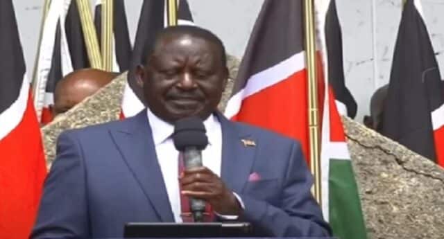 Raila Odinga says he will not sign Form 24A