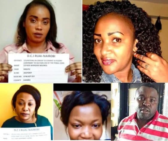 The 12 women linked to 'Pishori' administration by Samuel Mugoh Muvota