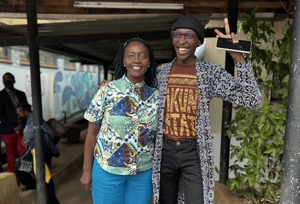 Martha Karua Meets Tik Toker Joe Nyokabi of ' Harroo Asimioo' Viral Video