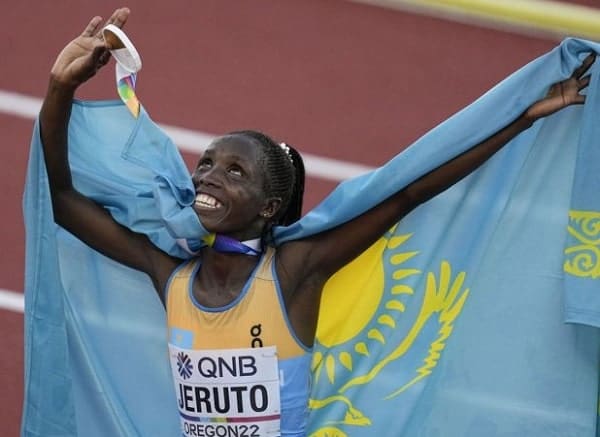 Kenyan-born Athlete Norah Jeruto Wins Gold For Kazakhstan
