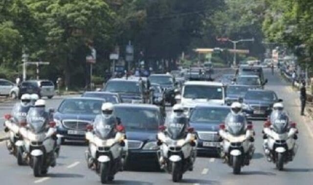 Historic Moment: President-Elect William Ruto's Security Beefed Up 