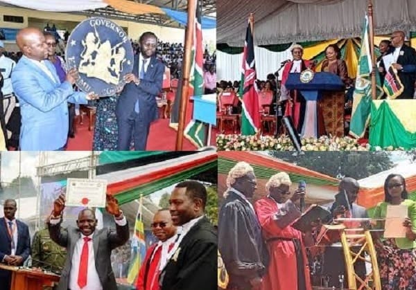 All Newly elected Governors take oath of office across Kenya