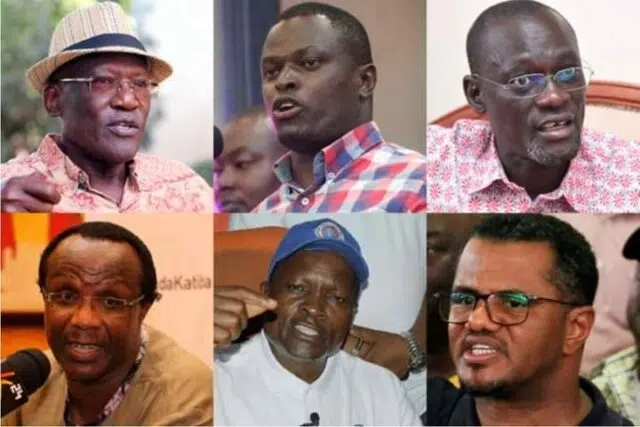 List Of Big Names William Ruto Ignored in His Cabinet Appointments