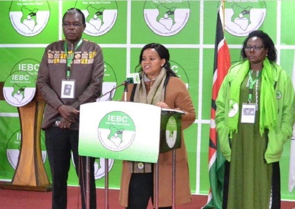 Petitions Filed To Remove Cherera and 4 IEBC Commissioners From Office