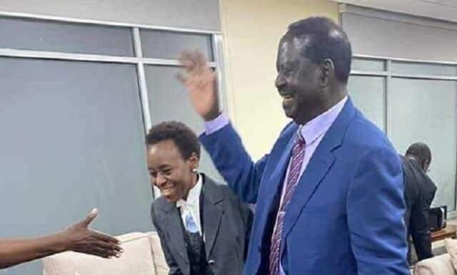 Excited Raila Very Happy with legal team that challenged Ruto win at Supreme Court