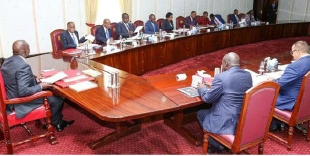 Details of Ruto's Meeting With Uhuru Cabinet Secretaries