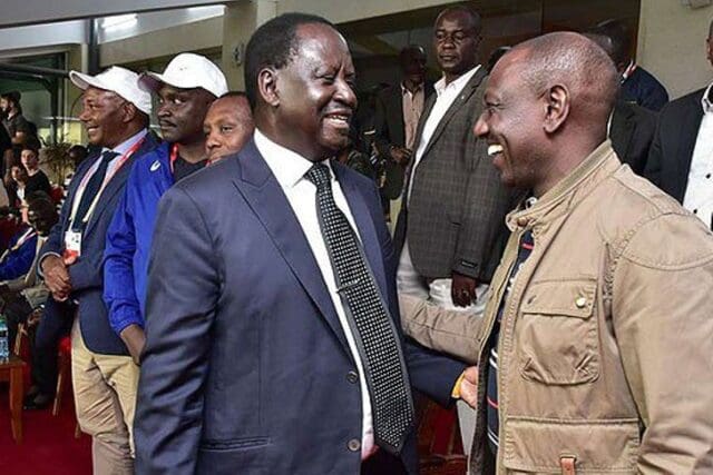 President Ruto To Give Raila A Role In Government If He Retires From Politics