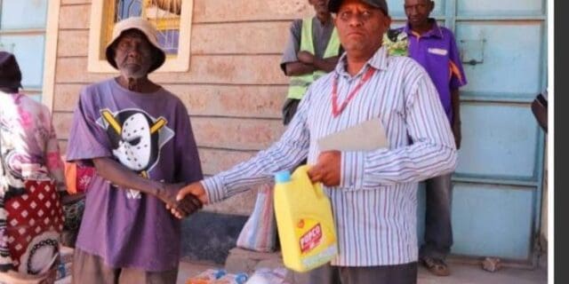 Kenyan Diaspora Man Elias Kakundi Donates Ksh700K to His Village