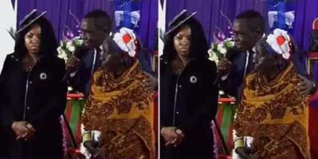 Paul Gicheru’s Wife Josephine Wambui & Mother Reconciled at Funeral
