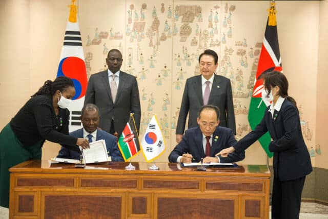 Growth Formula: Kenya Signs Sh120 Billion Loan With South Korea