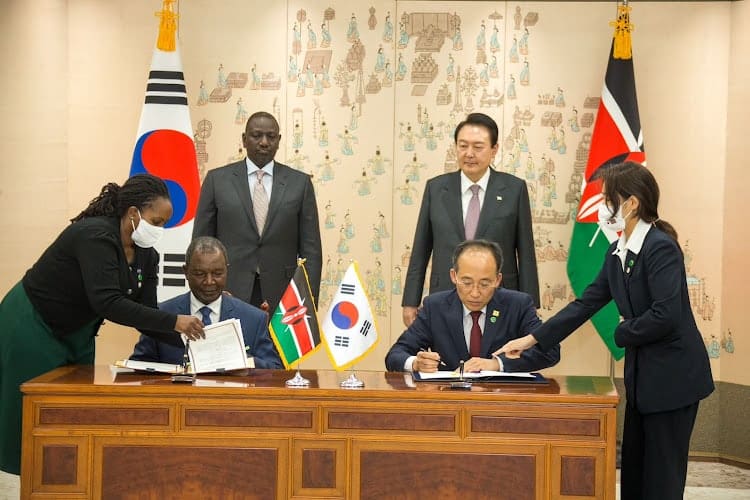 Growth Formula: Kenya Signs Sh120 Billion Loan With South Korea