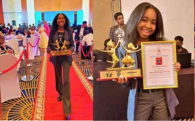 Kenyan Girl, Shanah Manjeru, Wins Global Kids Award
