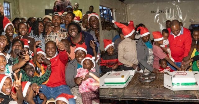 Uhuru Kenyatta Surprise Kids with Special Christmas Gifts at Children Homes