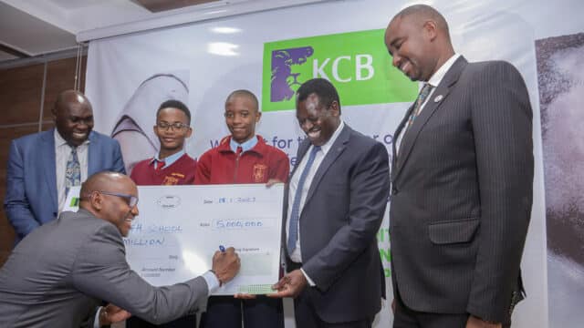 Mang’u High School Aviation Programme Get a Boost From KCB Bank