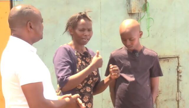 Mom Reacts after Kenya Airlift Program Surprised Her with Son's Scholarship