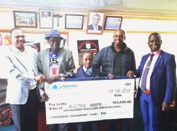 2022 KCSE Candidate Alistair Murimi who Scored A Gets a Job 