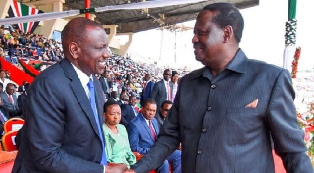Change of Tune: Raila ask Nyanza leaders to welcome Ruto to Homa Bay and Siaya.