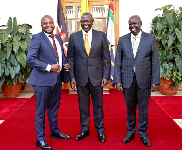Division In ODM As Ruto Meets Raila MPs At State House
