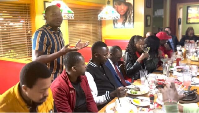 Kenyan Students in Alabama Celebrate Graduation Dinner