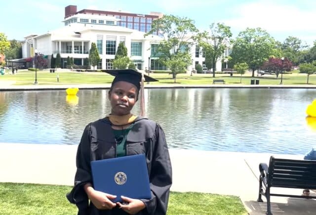 Charity Mwanza Named Top Business Analytics Graduate at UAH
