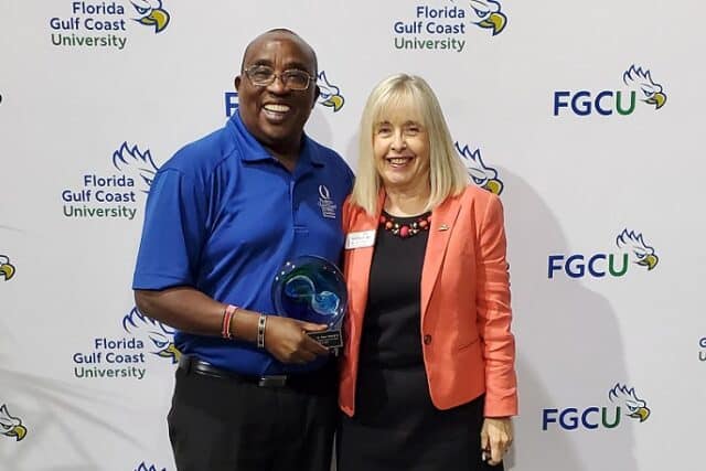 Kenyan Professor wins coveted award in Florida Gulf Coast University