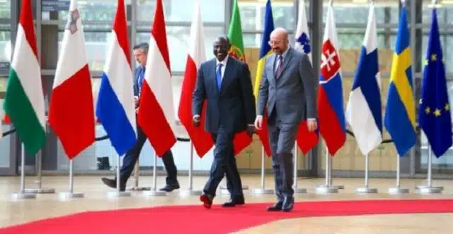 Ruto’s Vision of Robust Economy Boosted By EU Free Trade Deal