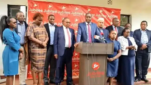 Uhuru Jubilee Party Moves to Impeach Ruto Over Party Interferance