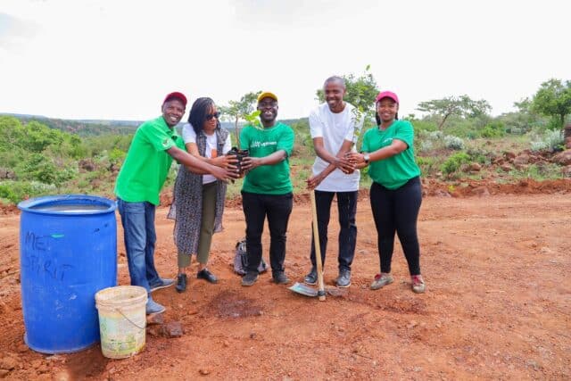 Optiven Tree Planting at Achiever’s Paradise-Kimuka,Ngong’