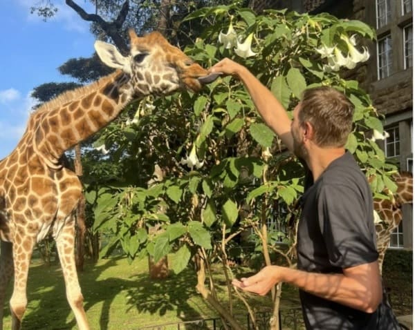 When NBA Legend Dirk Nowitzki Visited In-Laws in Kenya
