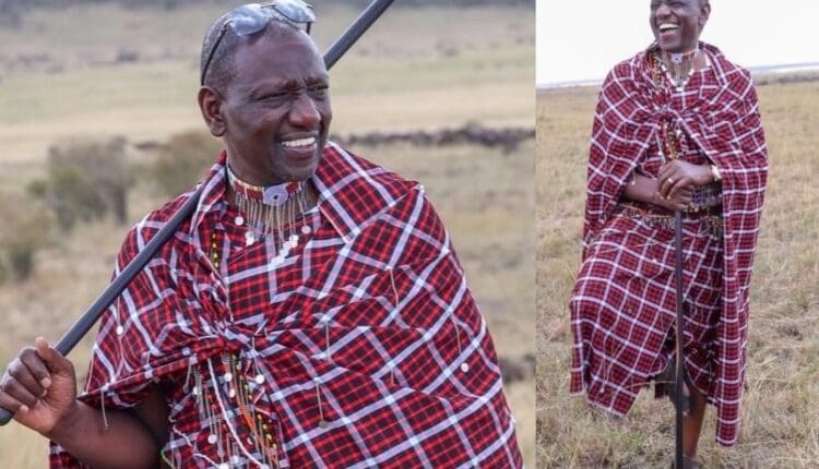 Fashion Moment: Ruto's Maasai Regalia Gets Kenyans Talking