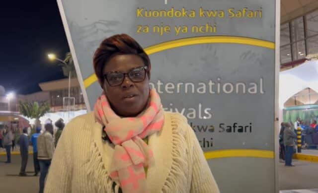 Sarah Njeri’s Motherly Blessings as Daughter Embarks on the American Dream