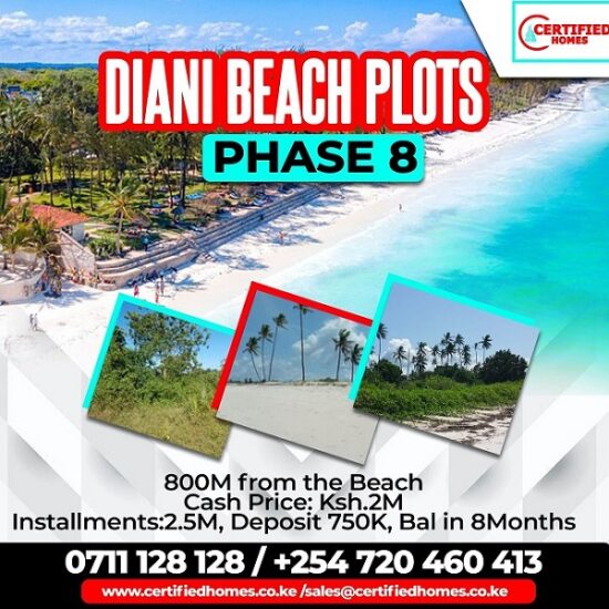 Certified Homes: Diani Holiday Homes Grand Launch