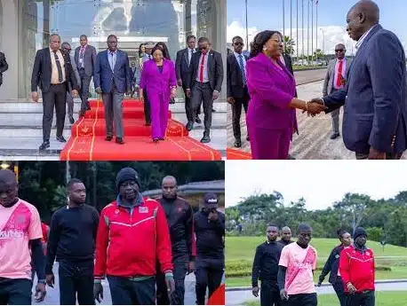 Gachagua Arrives in Equatorial Guinea, Takes his Usual Morning Walk