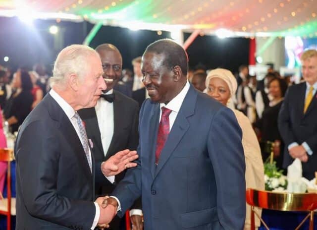 Kalonzo: it was in order for Raila to Attend King Charles III’s Banquet At State House