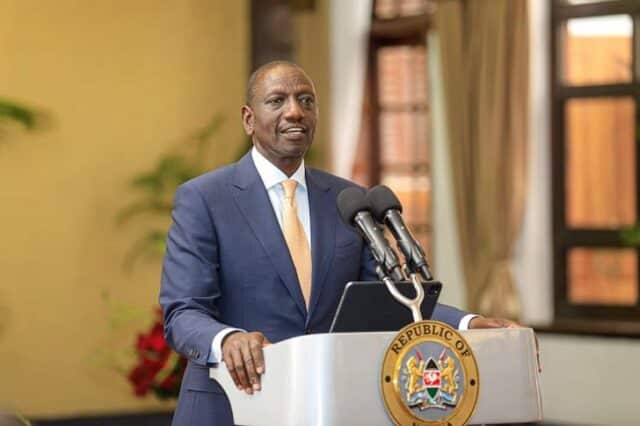 President William Ruto pledge To Give Sh131 Million To Sudan