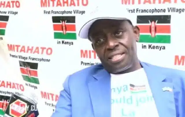 Chris Mburu Honored for Converting Kenyan Village to Speak French