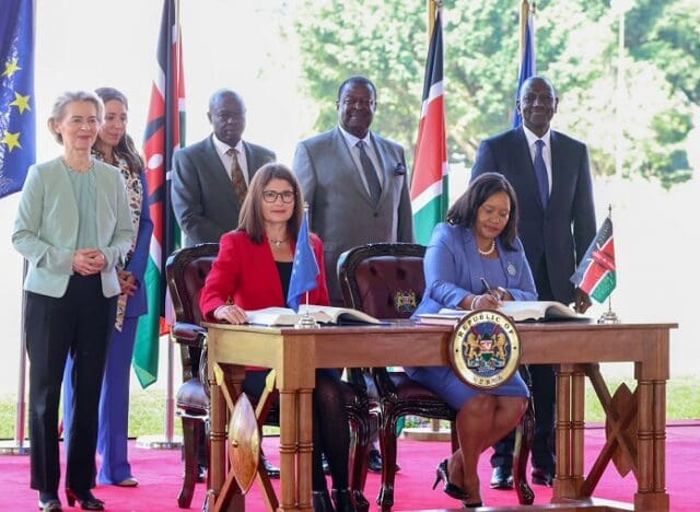 Kenya and European Union Sign Historic Trade Deal