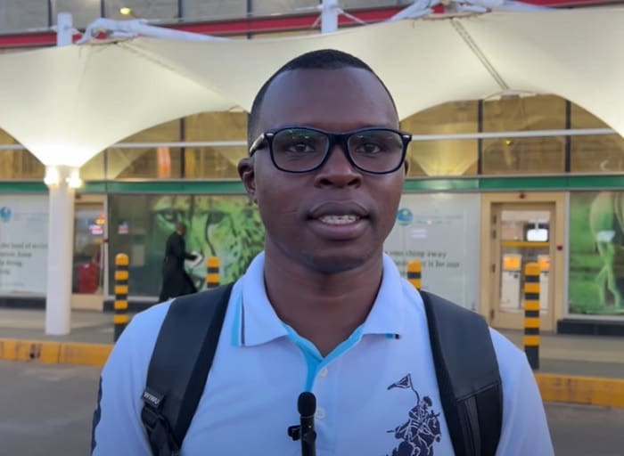 Aaron Onserio's Departure for Bioinformatics Master's in Delaware