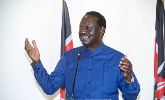 Shun stone throwing it is affecting Raila