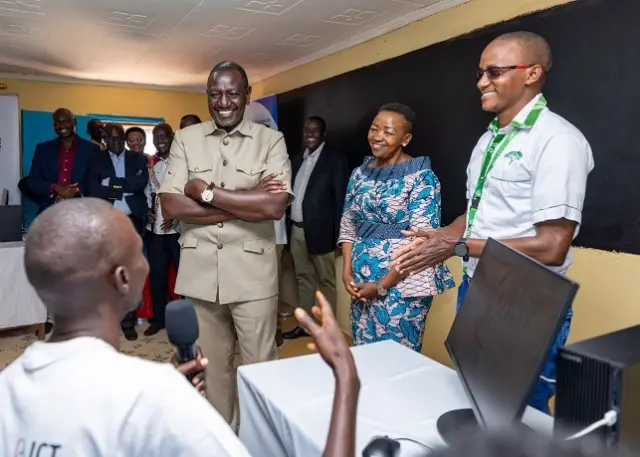 Ruto meets Kenyan youth earning Ksh68K per week via online jobs