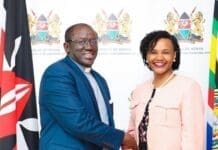 Kenya Diaspora PS Roseline Njogu hosts Bishop Dr. GG Gitahi